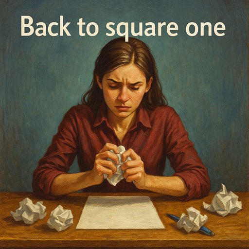 Back to square one