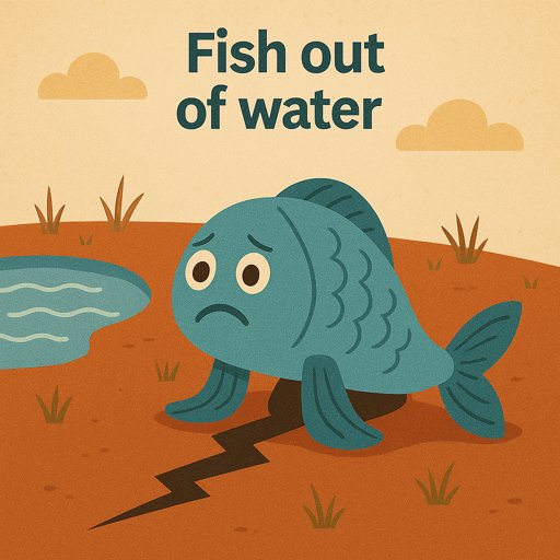 Fish out of water
