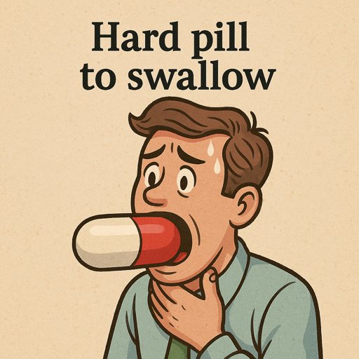 Hard pill to swallow
