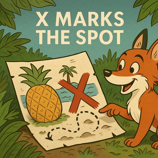 X marks the spot